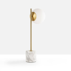 Lámpara de mesa bola cristal "LICRU" - E27 - Ø 15cm - Barcelona Led-Decoración