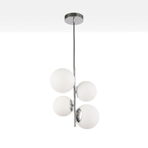 Lámpara colgante bola cristal "TANNA" - E27 - Ø 15cm - Barcelona Led-Decoración