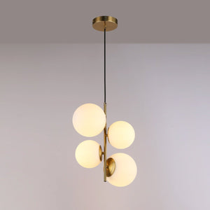 Lámpara colgante bola cristal "TANNA" - E27 - Ø 15cm (18)