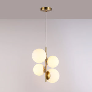 Lámpara colgante bola cristal "TANNA" - E27 - Ø 15cm (20)