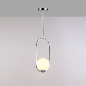 Lámpara colgante bola cristal "JOHN" - E27 - Ø 15cm (20)