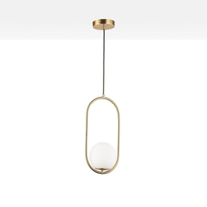 Lámpara colgante bola cristal "JOHN" - E27 - Ø 15cm (27)