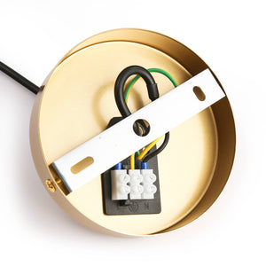 Lámpara colgante bola cristal "JOHN" - E27 - Ø 15cm (41)