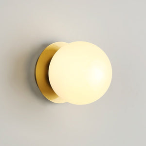 Aplique de pared bola cristal "ARCE" - E27 - Ø 15cm - Barcelona Led-Decoración