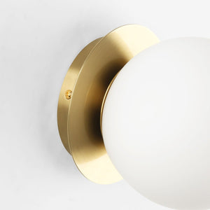 Aplique de pared bola cristal "ARCE" - E27 - Ø 15cm - Barcelona Led-Decoración