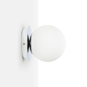 Aplique de pared bola cristal "ARCE" - E27 - Ø 15cm (24)