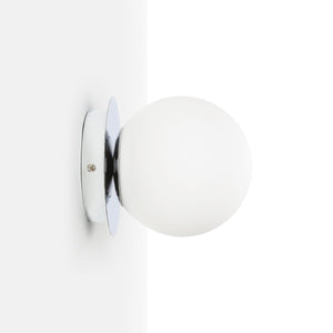 Aplique de pared bola cristal "ARCE" - E27 - Ø 15cm - Barcelona Led-Decoración