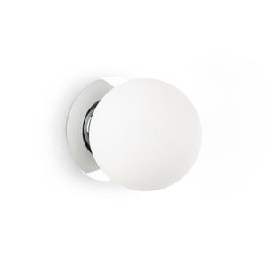 Aplique de pared bola cristal "ARCE" - E27 - Ø 15cm - Barcelona Led-Decoración