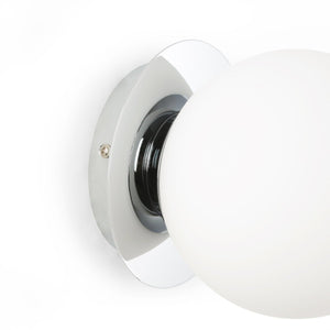 Aplique de pared bola cristal "ARCE" - E27 - Ø 15cm - Barcelona Led-Decoración