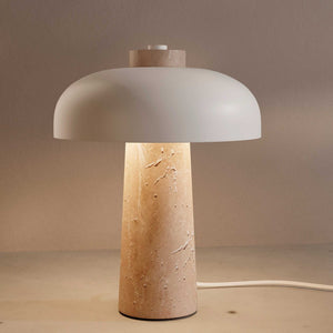 Lámpara de mesa diseño "CEP" - Base mármol - 2 x G9 (5)