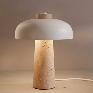 Lámpara de mesa diseño "CEP" - Base mármol - 2 x G9 (5)