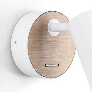 Aplique de pared interior "VILSA" - Orientable - GU10 - Barcelona Led-Decoración