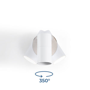 Aplique de pared interior "VILSA" - Orientable - GU10 - Barcelona Led-Decoración