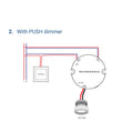Driver dimmable DALI DT6 monochrome - 220-240V - Output 6-25V DC - 9W 3