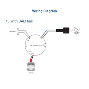 Driver regulable DALI DT6 monocolor - 220-240V - Salida 6-25V DC - 9W - Barcelona Led-Control y regulación