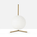 Lámpara de mesa bola cristal