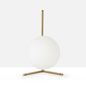 Lámpara de mesa bola cristal "OCTO 200" - E27 - Ø 22cm (1)