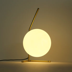 Lámpara de mesa bola cristal "OCTO 200" - E27 - Ø 22cm (7)