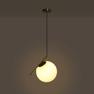 Lámpara colgante bola cristal "HERMI 280" - E27 - Ø 28cm - Barcelona Led-Decoración