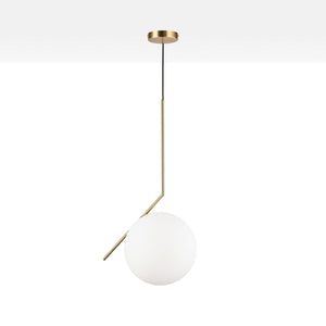 Lámpara colgante bola cristal "HERMI 280" - E27 - Ø 28cm - Barcelona Led-Decoración