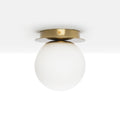 Applique murale boule en verre