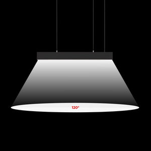 Luminaria lineal LED de suspensión / superficie 24W - Slim - 80cm - 1700lm (36)