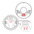 2-in-1 Microwave Motion Sensor - Surface/ Recessed - DIP Switch 5