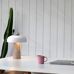 Lámpara de mesa diseño "CEP" - Base mármol - 2 x G9 - Barcelona Led-Decoración
