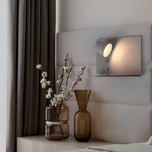 Aplique de pared para lectura con puerto USB "BASKOP" - 6W - Izquierda - Barcelona Led-Decoración