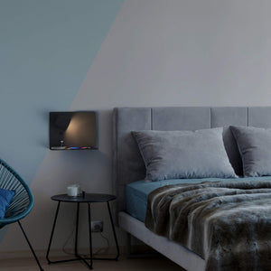 Aplique de pared para lectura con puerto USB "BASKOP" - 6W - Izquierda (21)