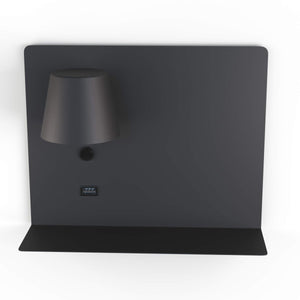 Aplique de pared para lectura con puerto USB "BASKOP" - 6W - Izquierda - Barcelona Led-Decoración