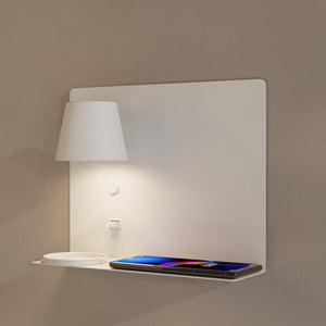 Aplique de pared para lectura con puerto USB "BASKOP" - 6W - Izquierda (28)