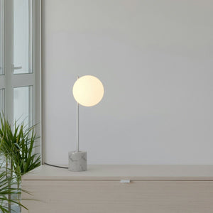 Lámpara de mesa bola cristal "LICRU" - E27 - Ø 15cm - Barcelona Led-Decoración