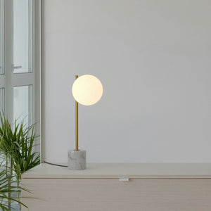 Lámpara de mesa bola cristal "LICRU" - E27 - Ø 15cm - Barcelona Led-Decoración