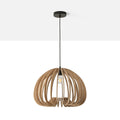 Wooden pendant light