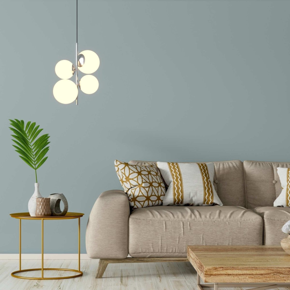 Lámpara colgante bola cristal "TANNA" - E27 - Ø 15cm - Barcelona Led-Decoración