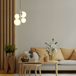 Lámpara colgante bola cristal "TANNA" - E27 - Ø 15cm - Barcelona Led-Decoración