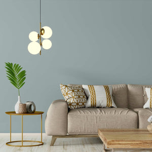Lámpara colgante bola cristal "TANNA" - E27 - Ø 15cm - Barcelona Led-Decoración