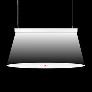 Luminaria lineal LED CCT - 40W - Suspensión / superficie - Potencia ajustable - 120cm (3)