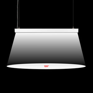 Luminaria lineal LED CCT - 40W - Suspensión / superficie - Potencia ajustable - 120cm (3)