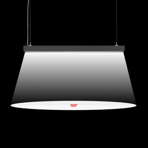 Luminaria lineal LED CCT - 40W - Suspensión / superficie - Potencia ajustable - 120cm (31)