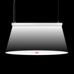 Luminaria lineal LED CCT - 40W - Suspensión / superficie - Potencia ajustable - 120cm (66)