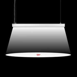 Luminaria lineal LED CCT - 40W - Suspensión / superficie - Potencia ajustable - 120cm (66)