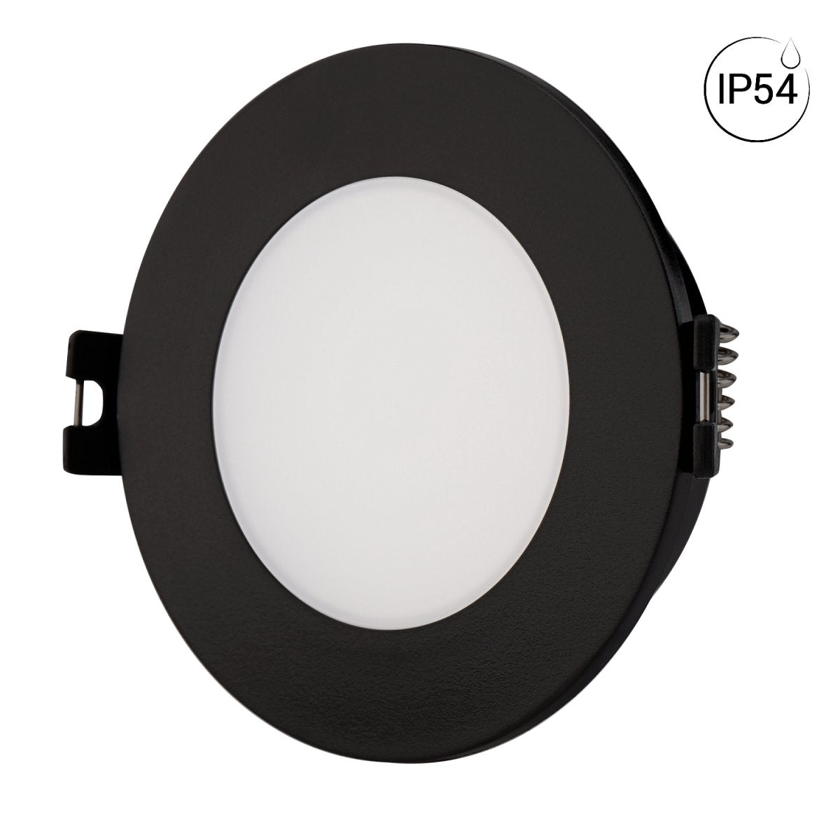 Aro downlight estanco circular para bombilla GU10 / MR16 - Difusor opal - Corte Ø 75-80 mm - IP54 - Barcelona Led-