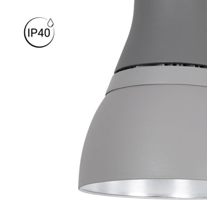 Campana LED comercial CCT - (25W / 40W /60W / 80W) - Difusor aluminio - UGR19 - Driver Lifud 0-10V - Barcelona Led-