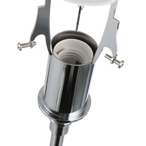 Lámpara de pie de diseño "Marshal" - Pantalla cristal - E27 (9)