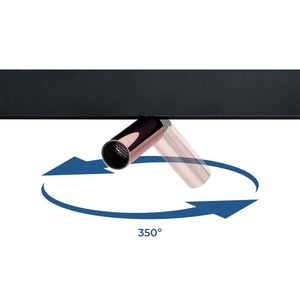 Foco LED para carril magnético 48V - 7W - Chip OSRAM - 2700K - Colores - Barcelona Led-