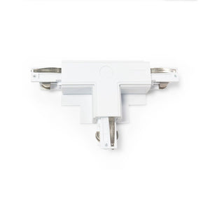Unión rígida en T para carril trifásico empotrable - DERECHA - Barcelona Led-Accesorios