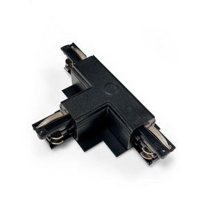 Unión rígida en T para carril trifásico empotrable - IZQUIERDA - Barcelona Led-Accesorios