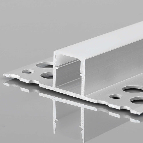 Profile for LED Strip - Recessed / Trimless - 11x15mm - With diffuser - 2 meters
